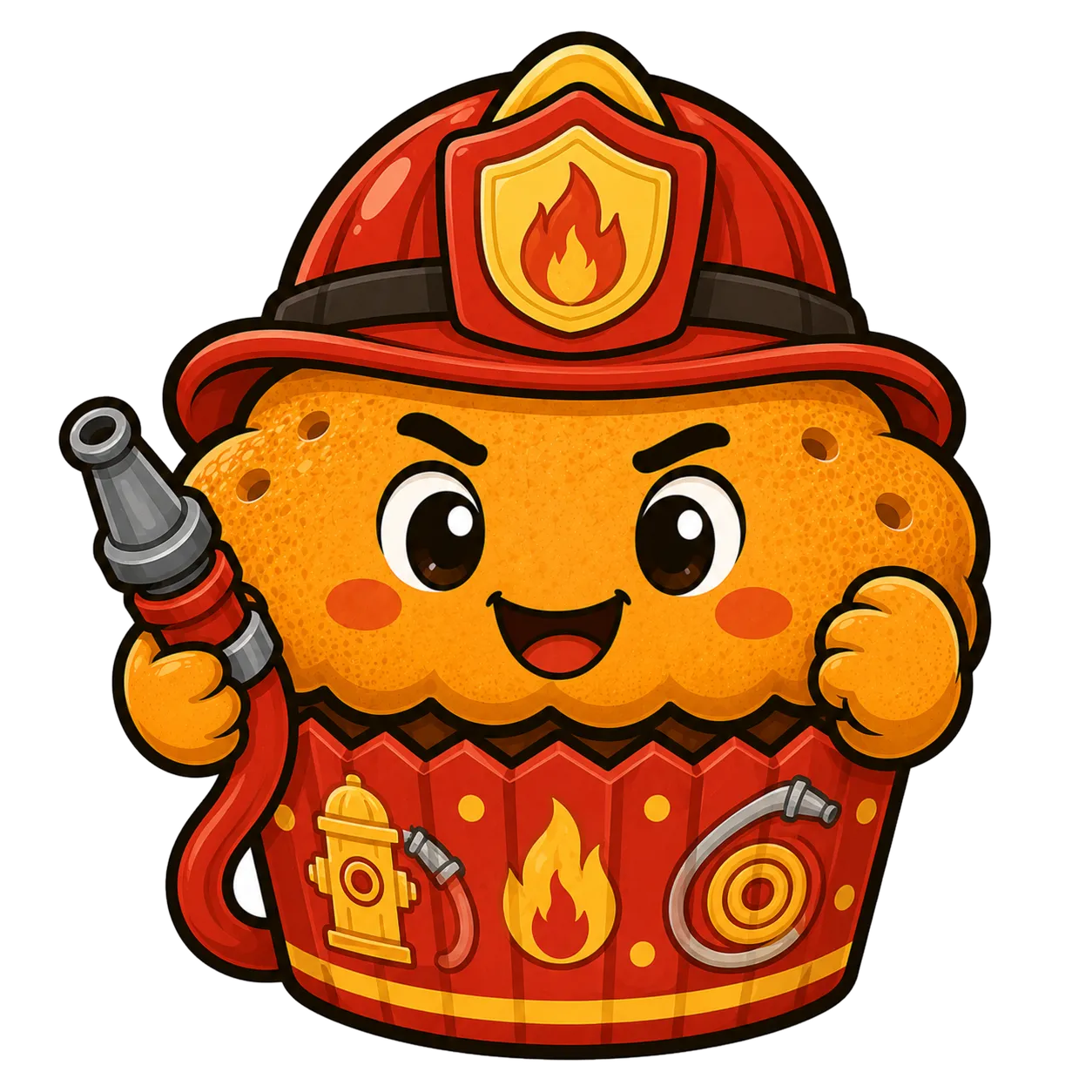 Firefighter Muffin